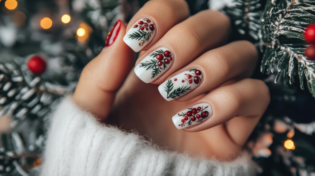 December manicure, #1 Nails Rochester NY